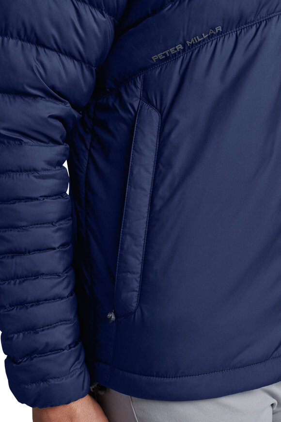 Peter Millar - All Course Navy Quilted Jacket