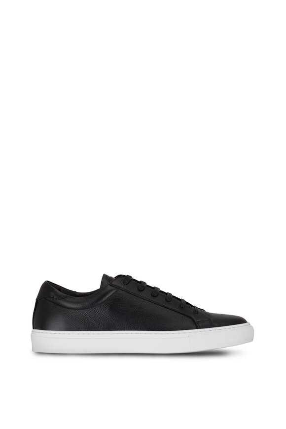 To Boot New York - Sierra Panama Black Leather Sneaker