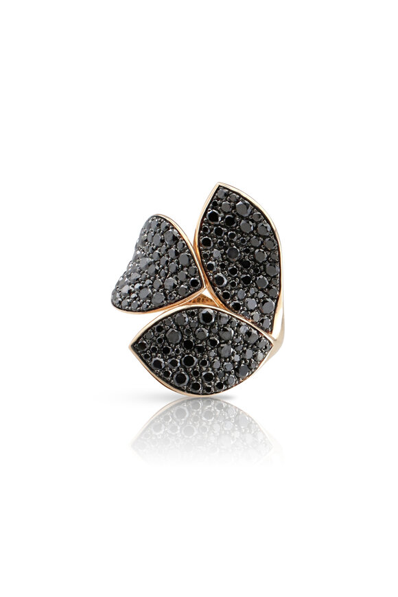 Pasquale Bruni 18k Rose Gold Giardini Segretti Diamond Ring