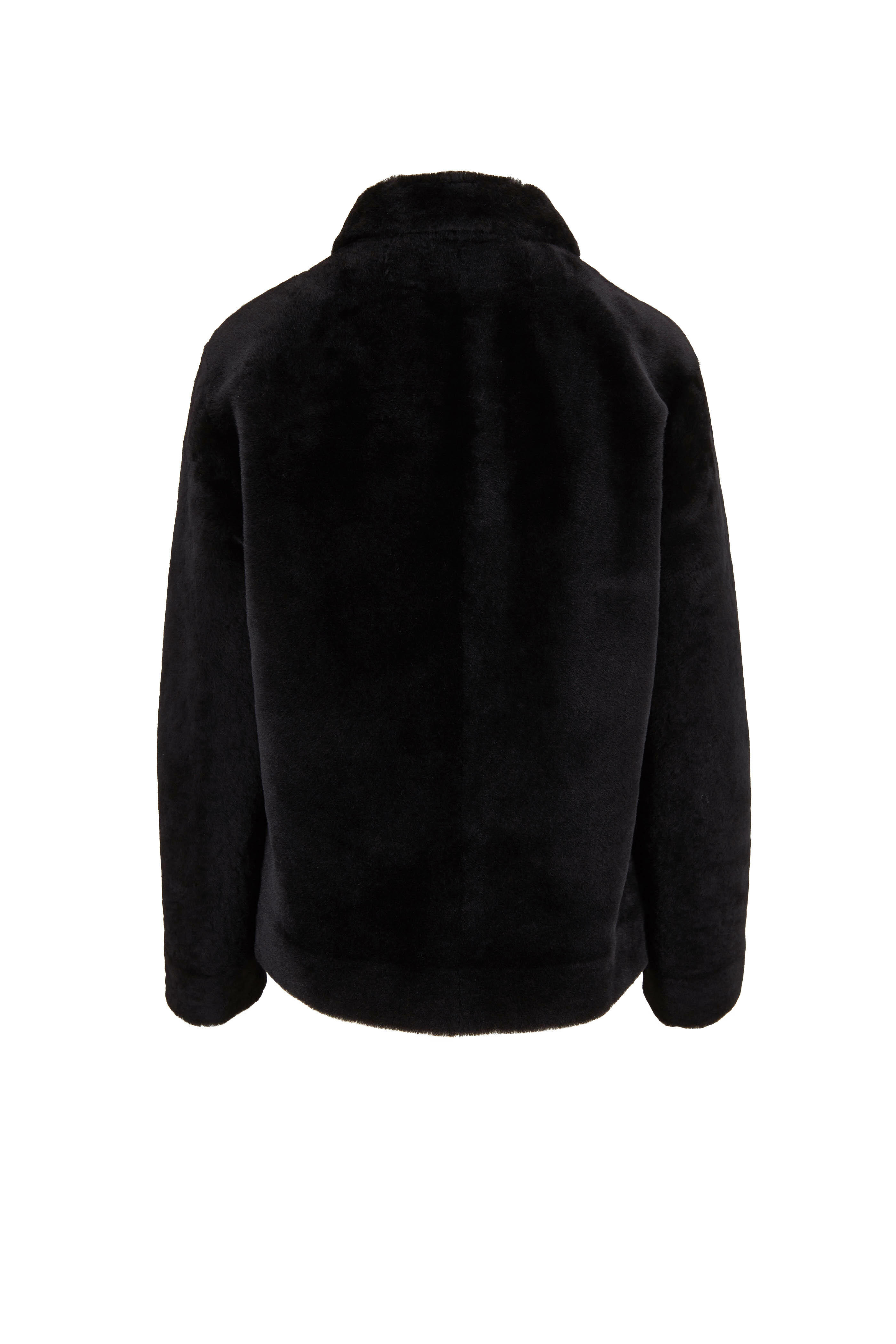 The Row - Frim Black Shearling Jacket
