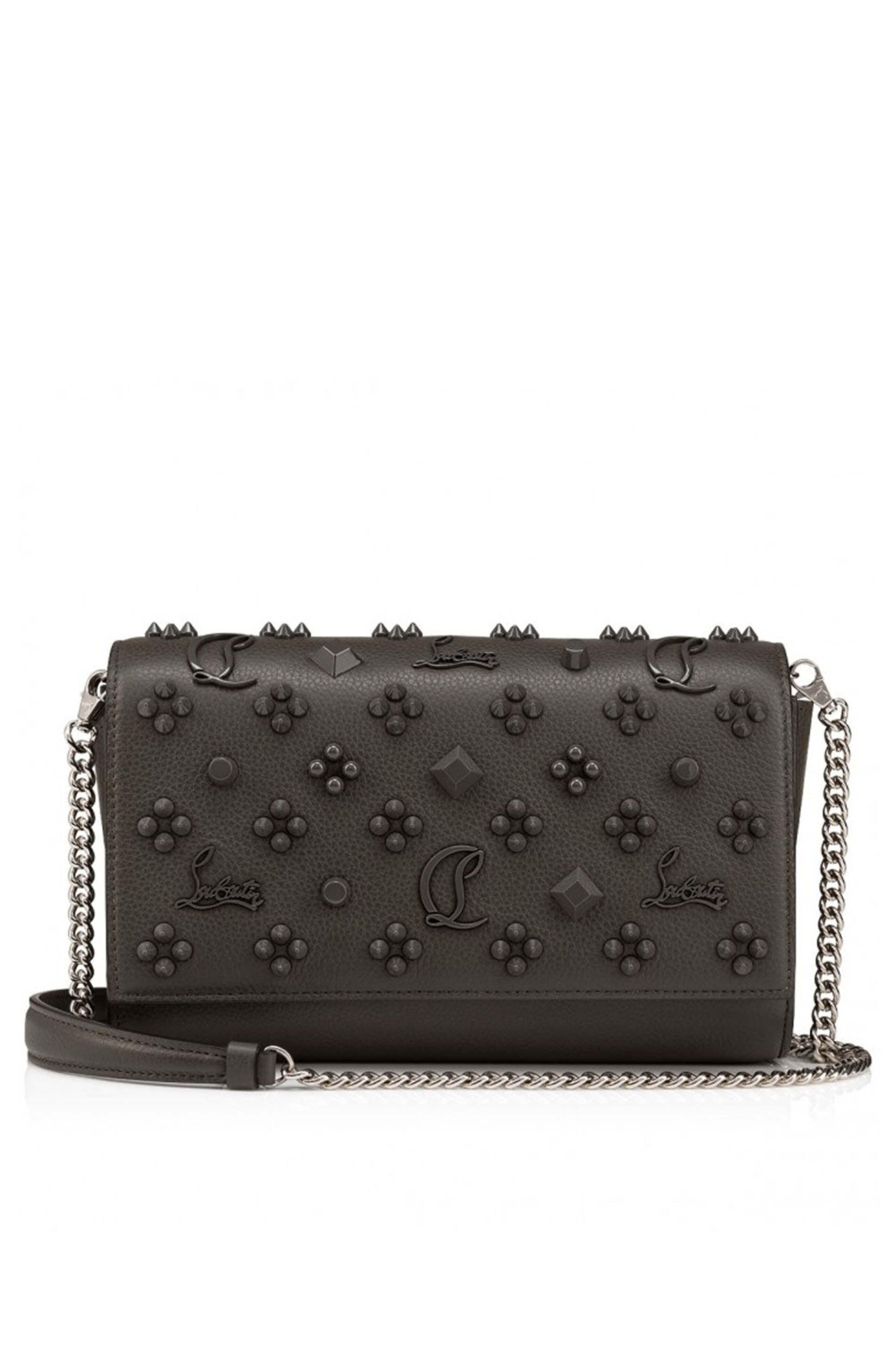Christian Louboutin - Paloma Clutch in Charcoal