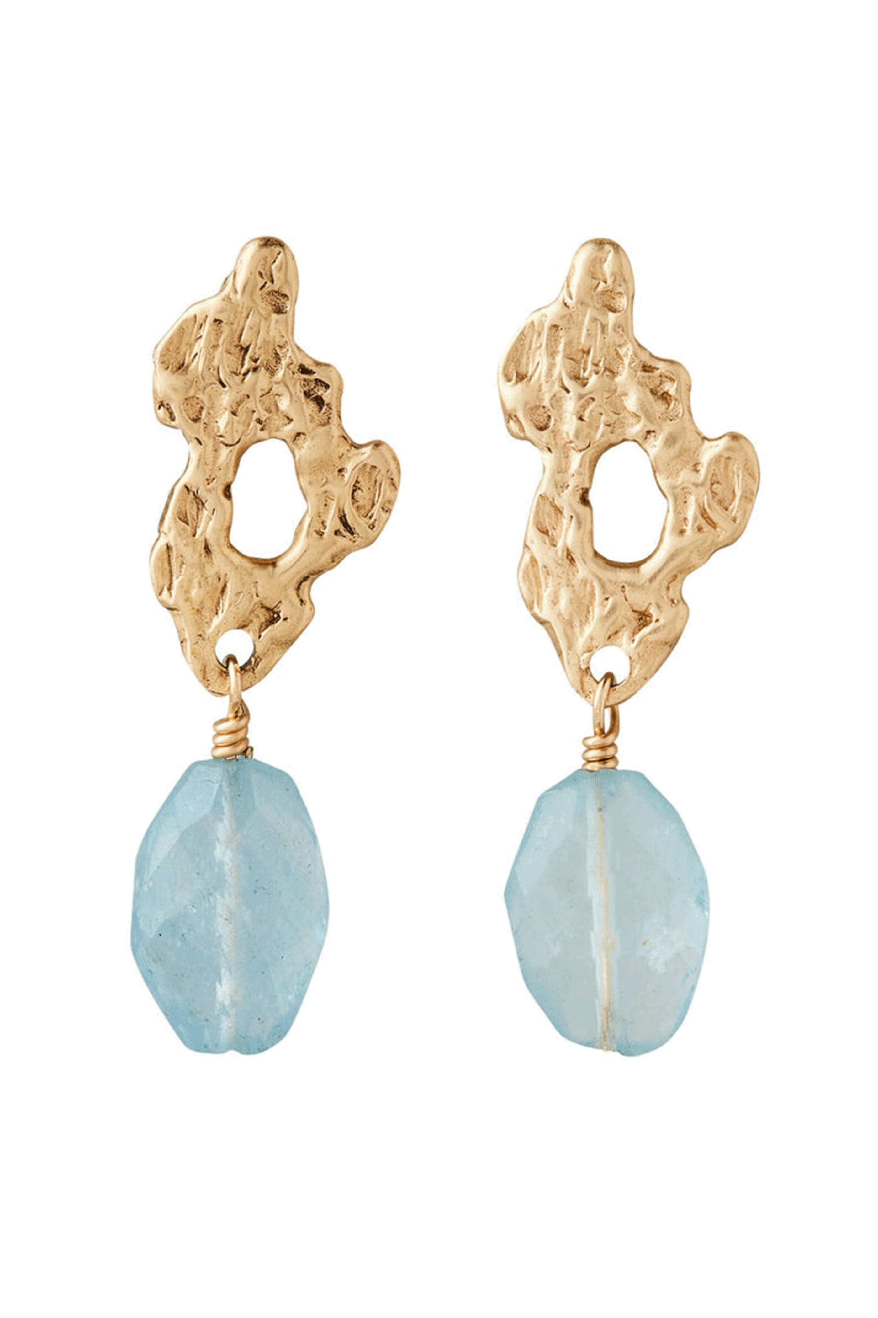 Julie Cohn Design - Petite Reef Aquamarine Earrings