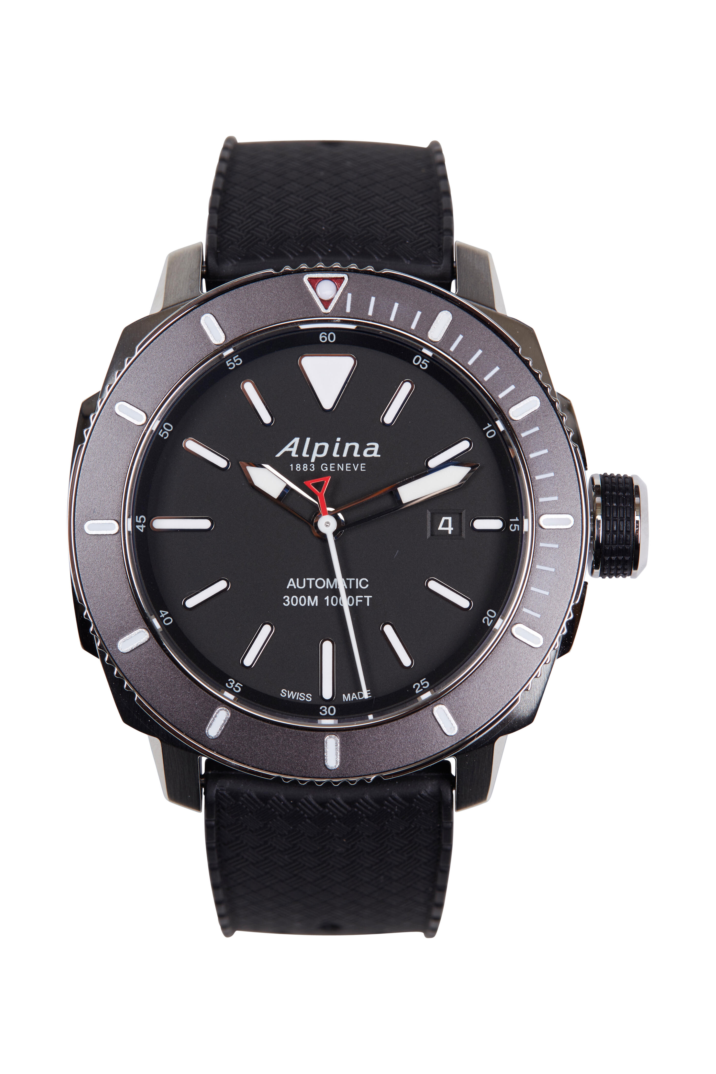 Alpina - Seastrong Diver 300 Black, 44MM