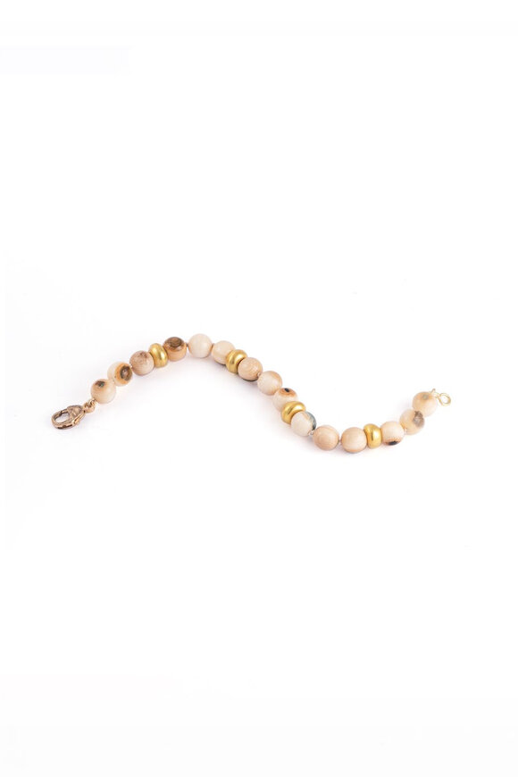 Sylva & Cie Mammoth Beaded Bracelet