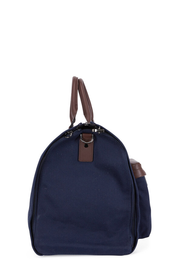 Hook + Albert - Navy Blue Performance Fabric Weekender