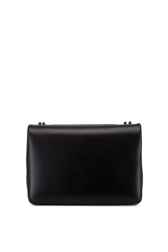 Valentino Garavani - Black Leather One Stud Shoulder Bag