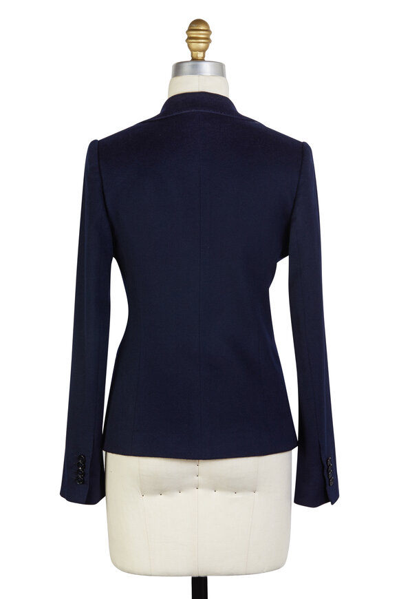 Kiton - Navy Blue Cashmere Two-Button Jacket