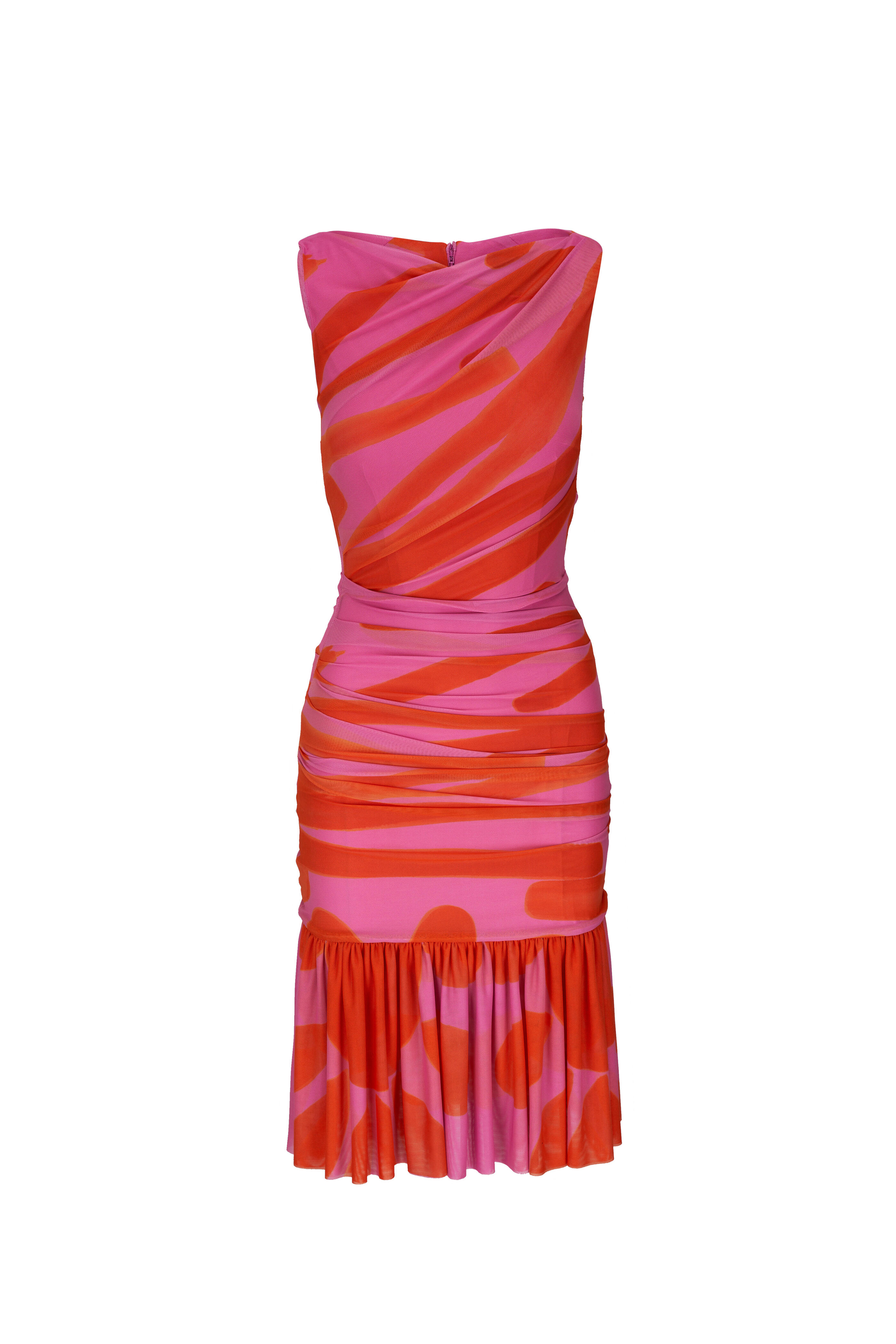 talbot runhof azalea floral jacquard midi cocktail dress midi dress Homey2 | Designer-midi dresses