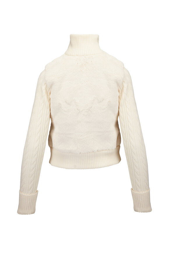 Cara Cara Logan ivory Cardigan Sweater - view 2