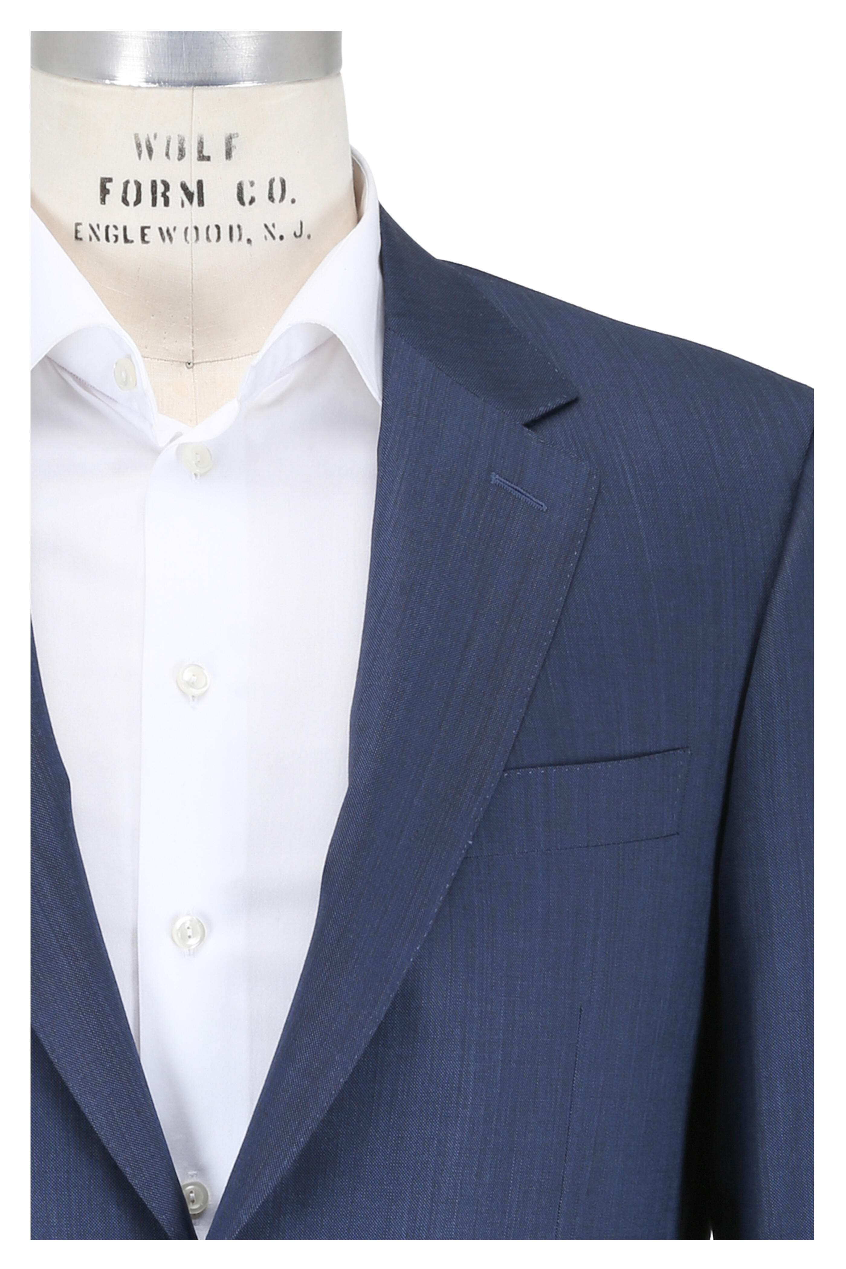 Canali - Blue Wool Suit