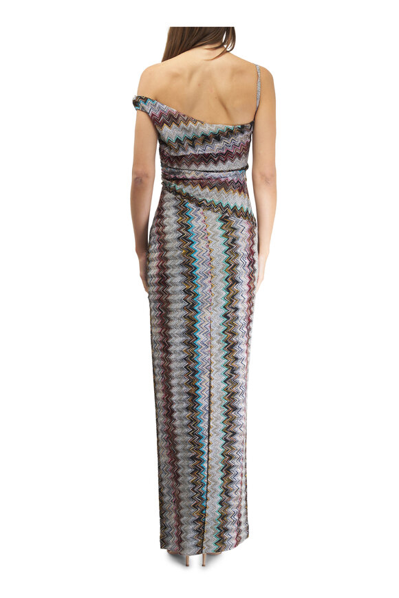 Missoni - Zigzag Multicolor Woven Maxi Dress