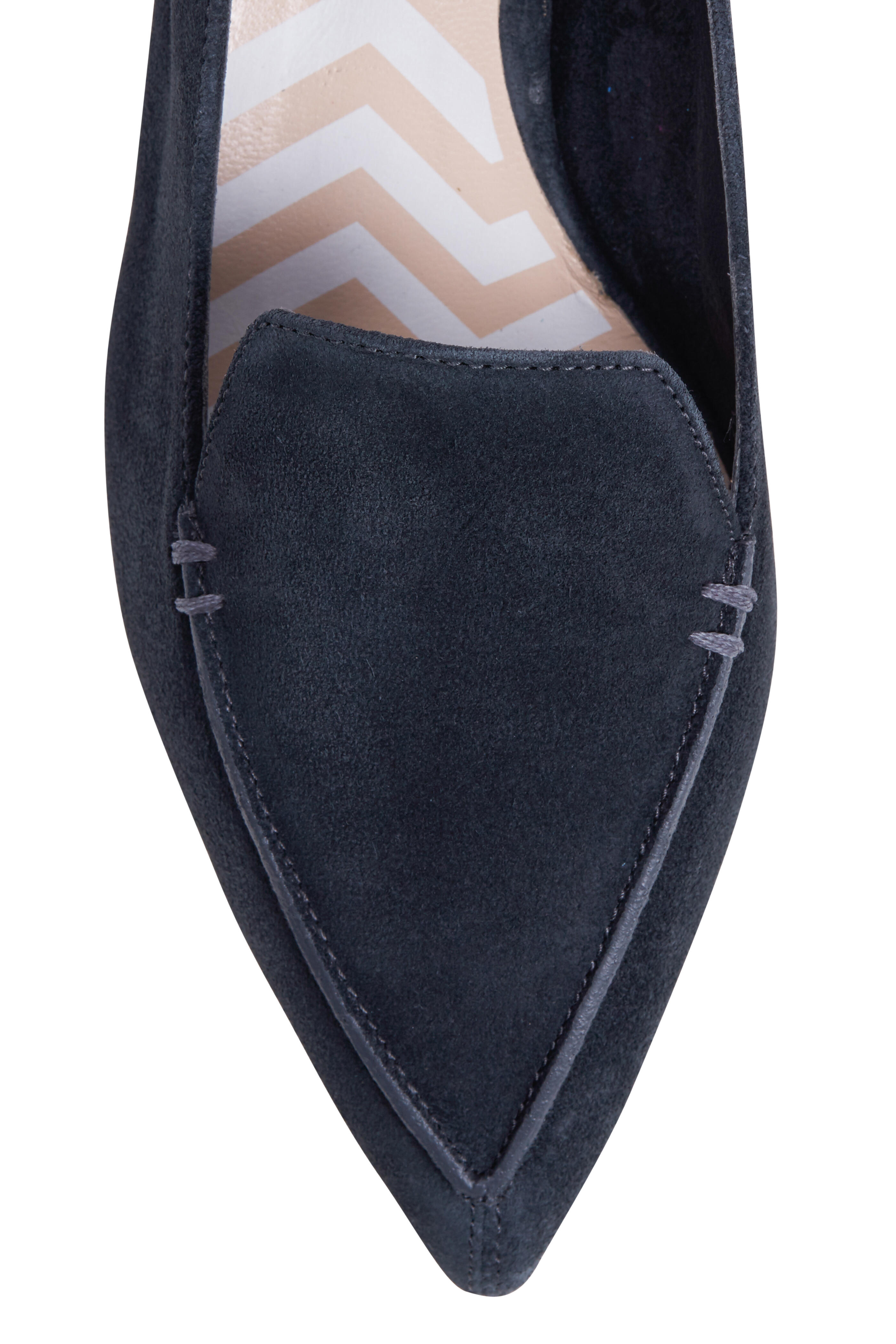 Nicholas Kirkwood - Beya Charcoal Grey Suede Loafer