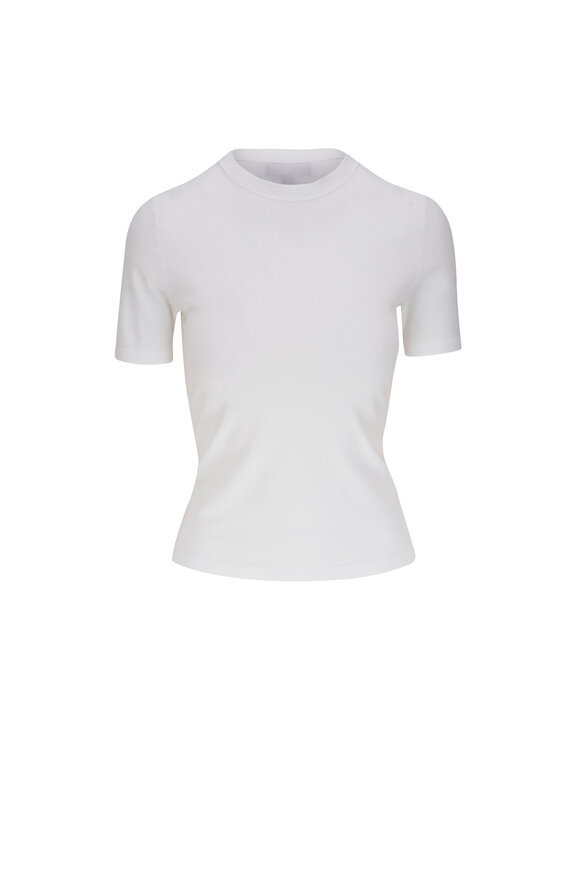 Michael Kors Collection - Optic White Crewneck T-Shirt