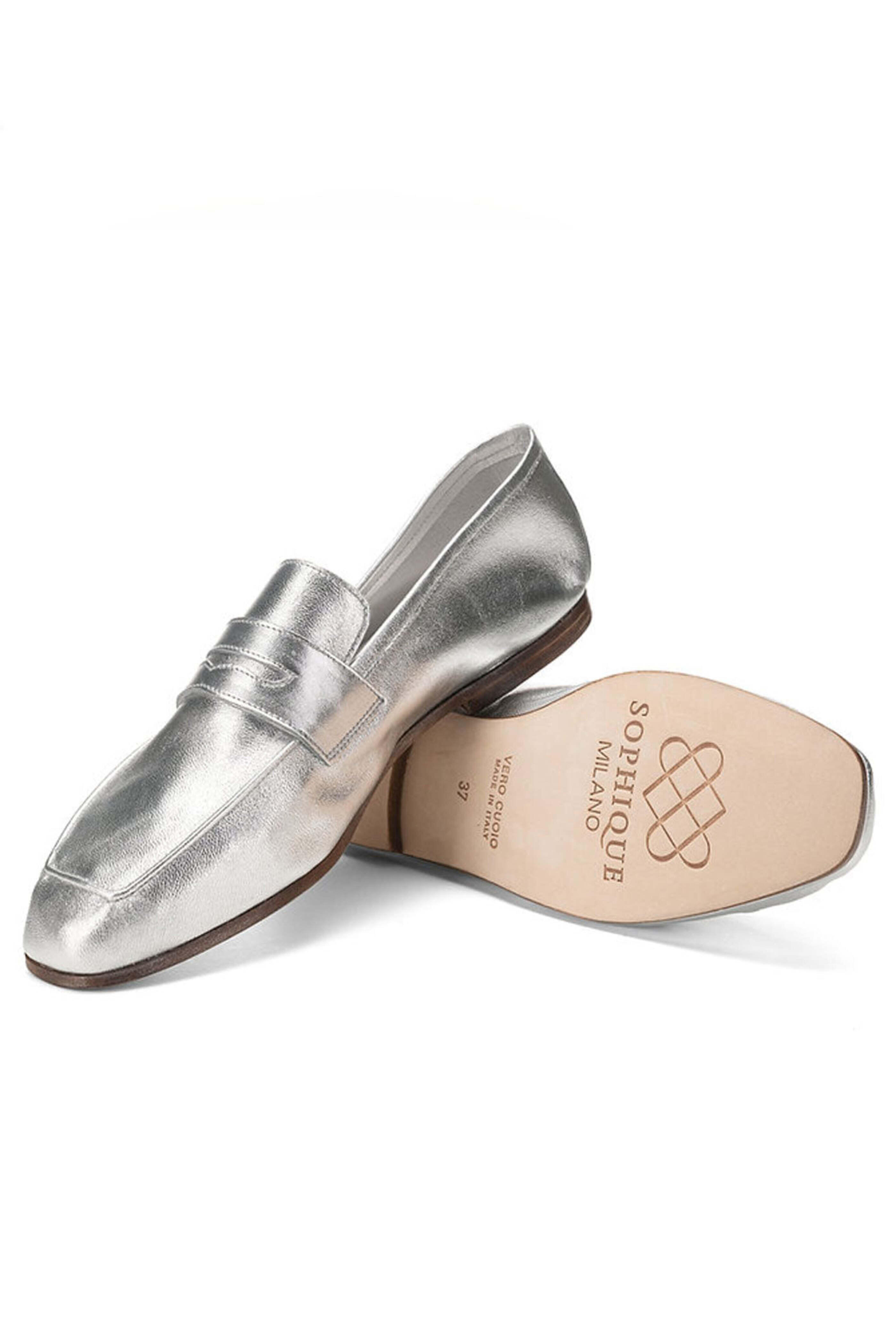 Sophique Milano - Essenziale Loafer in Silver