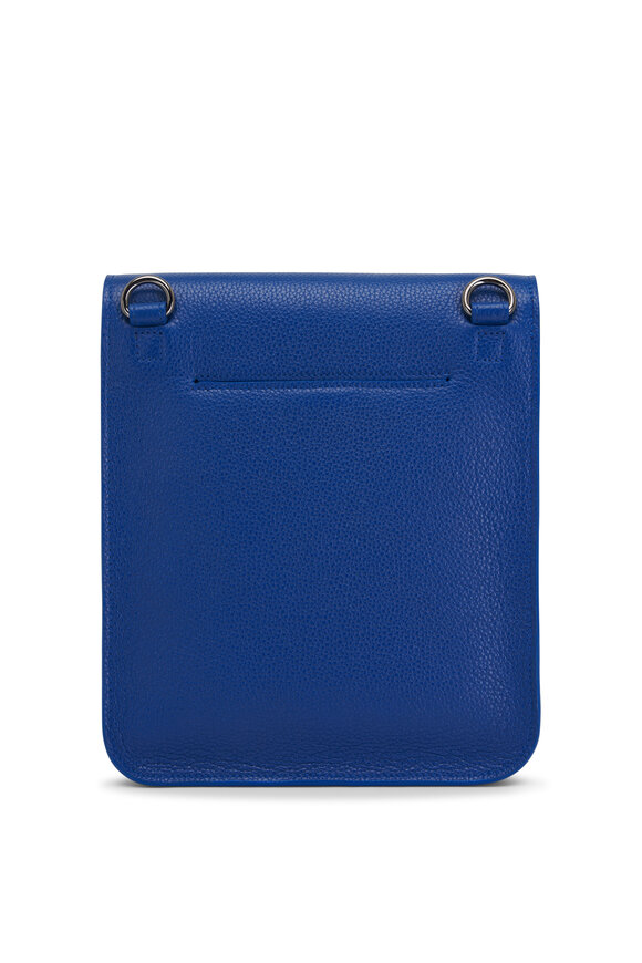 Akris - Anouk Royal Blue Leather Small Messenger Bag