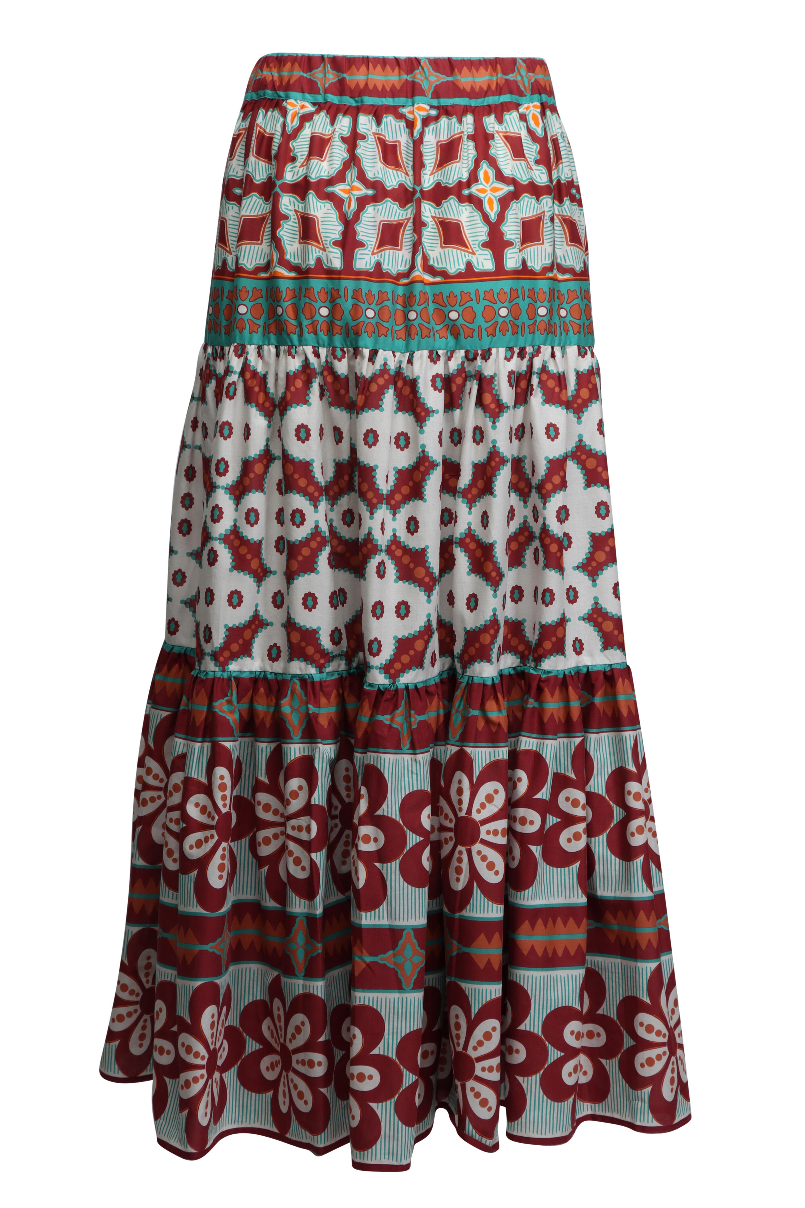 La DoubleJ - Pagoda Rust Placee Big Skirt - view 2