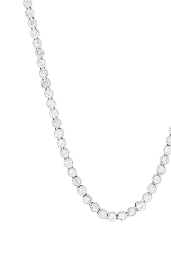 Renee Lewis Antique Diamond Necklace - view 2