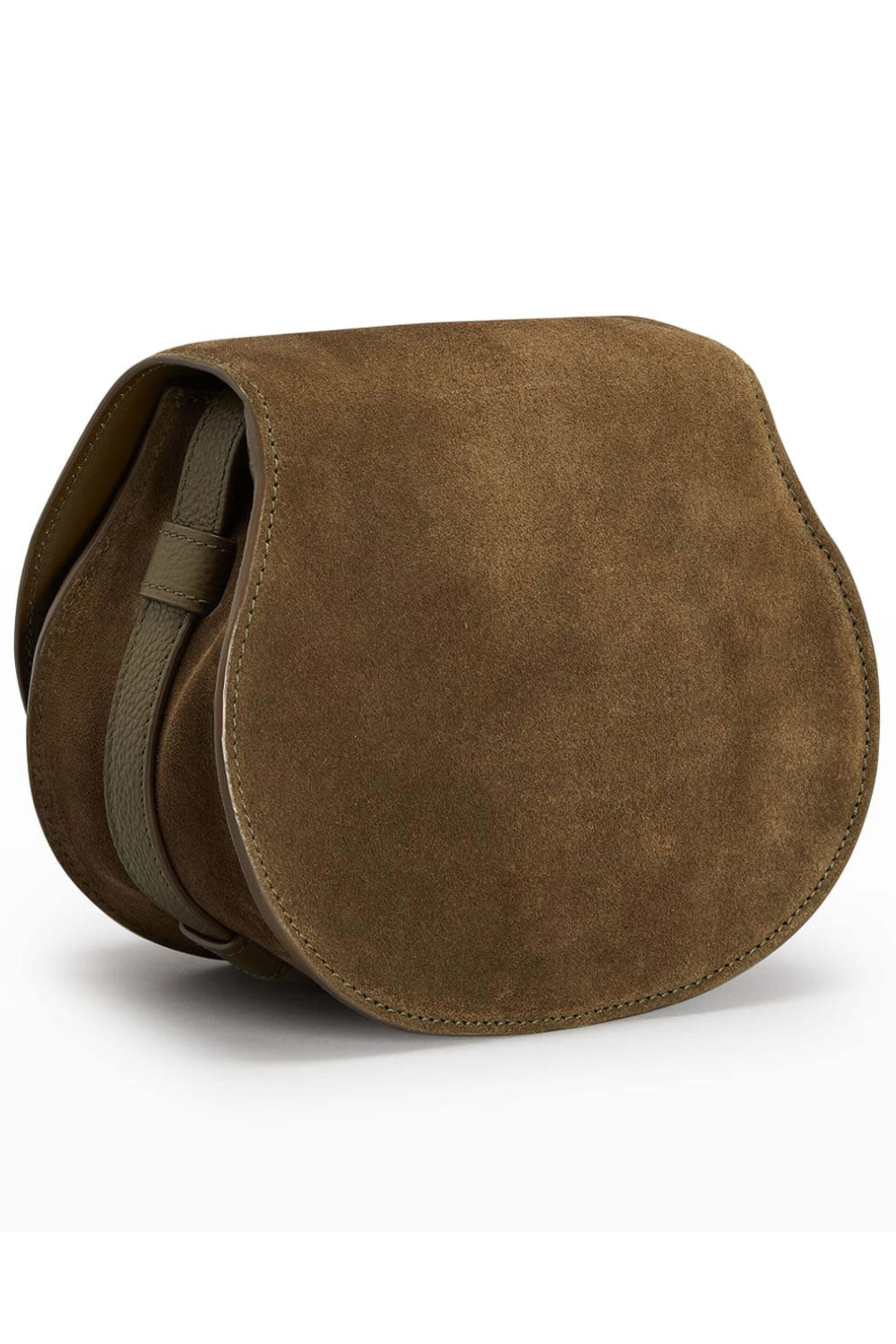 Chloé - Small Marcie Crossbody in Deep Olive