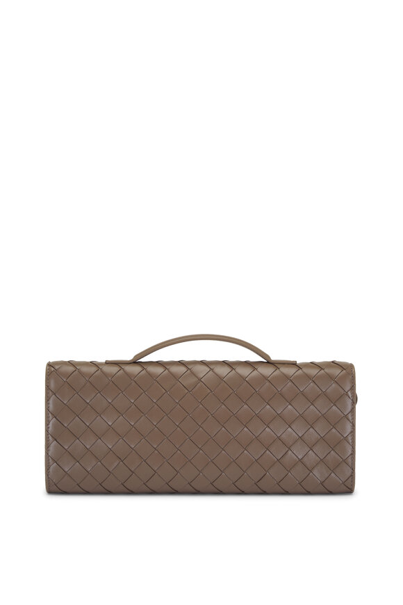 Bottega Veneta - Andiamo Pinecone Intrecciato Leather Clutch