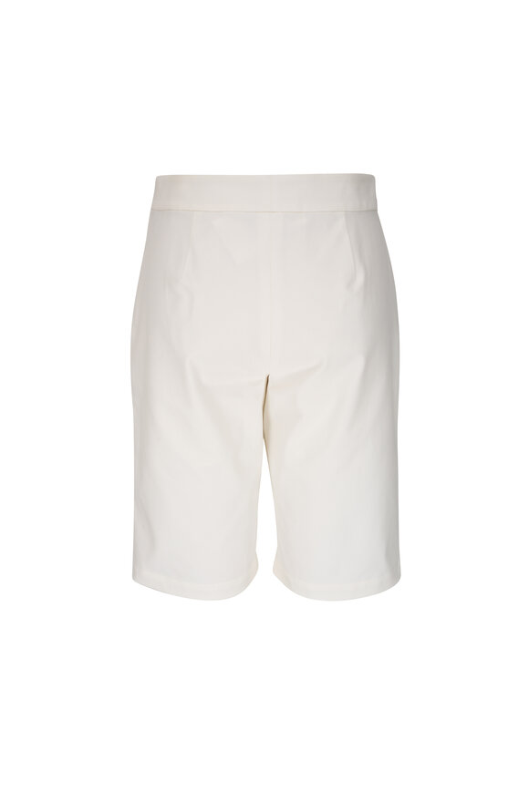 Lafayette 148 New York - Manhattan Bermuda Sea Salt Stretch Twill Short