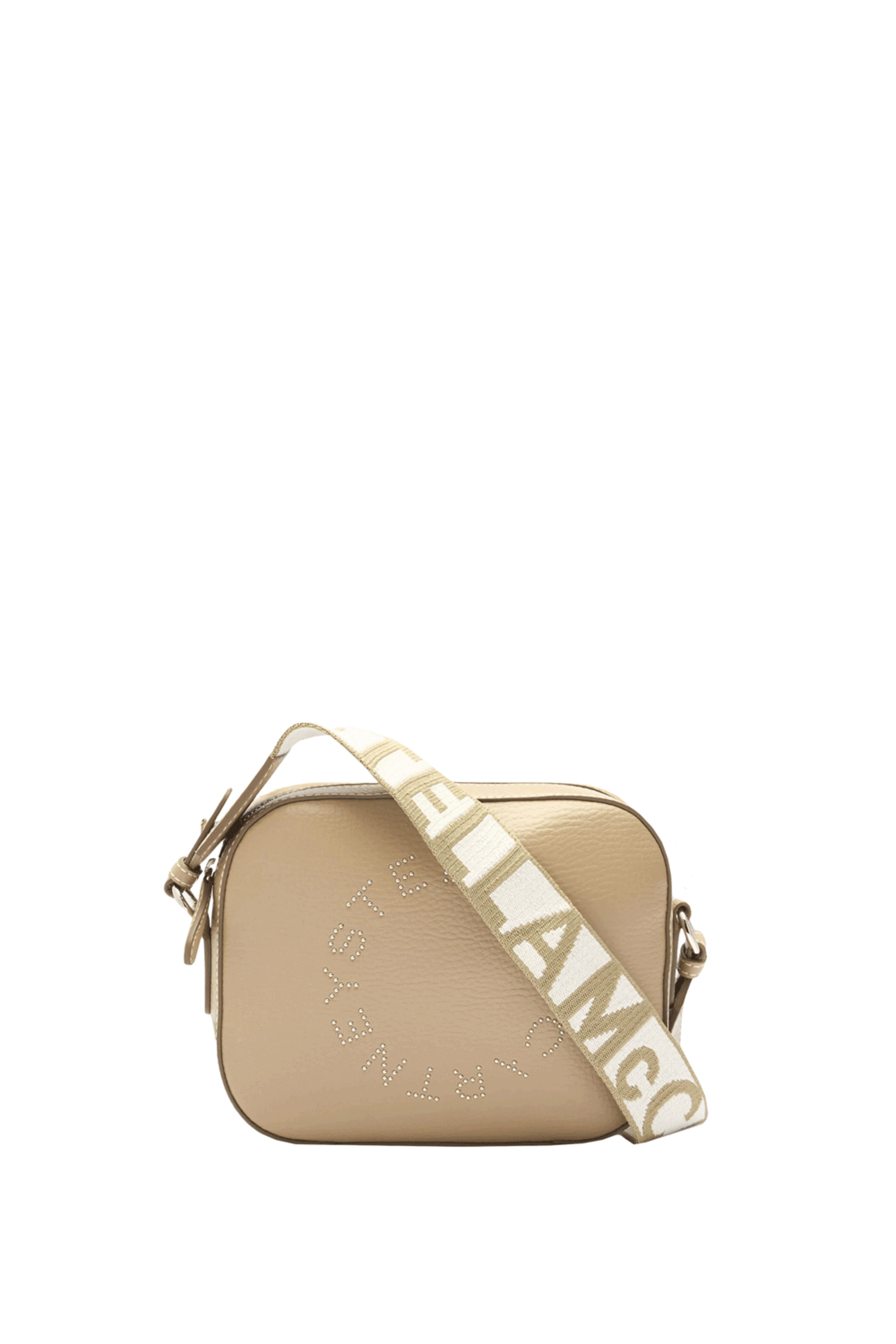 Stella McCartney - Small Embossed Camera Bag in Bamboo