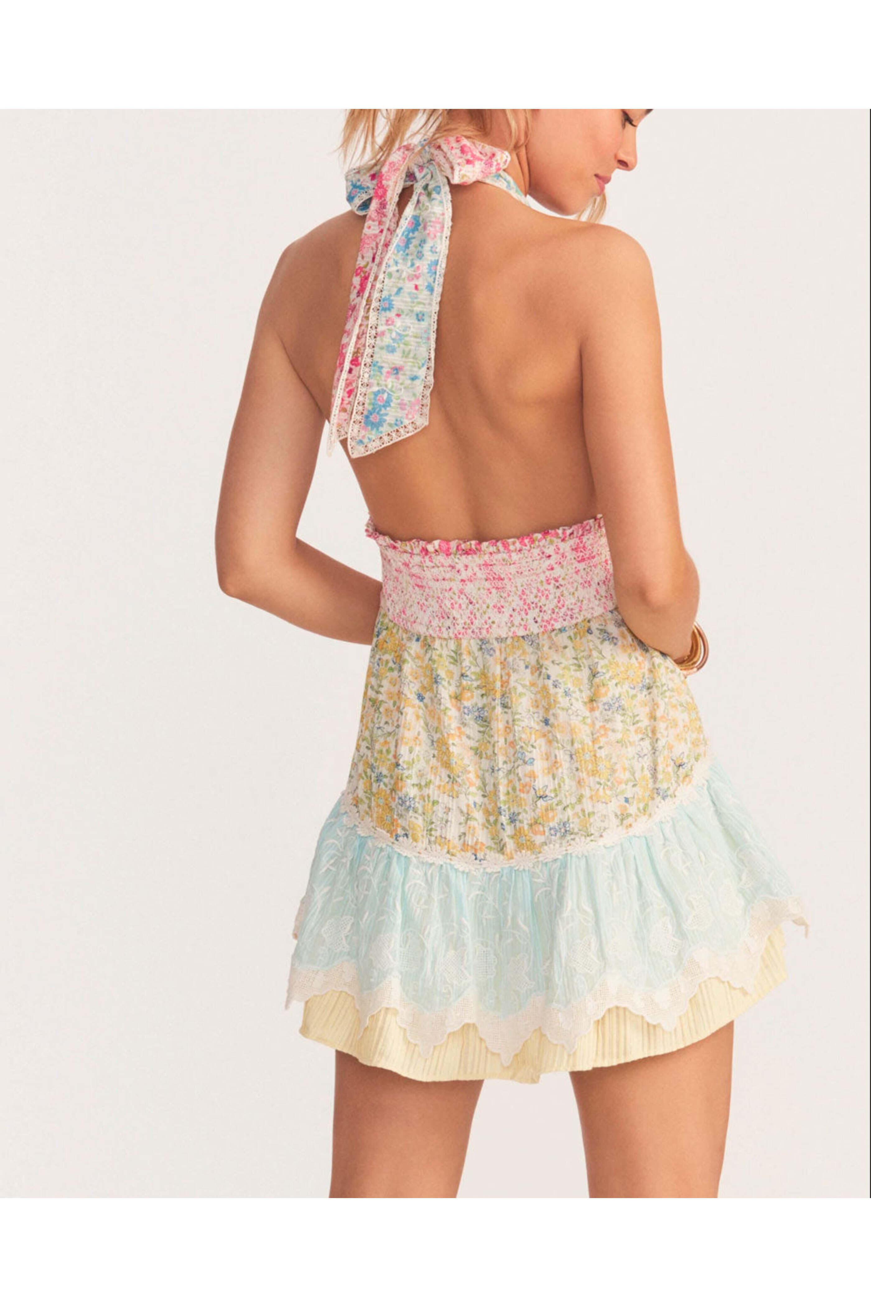 Loveshackfancy - Fruit Punch Cambria Halter Dress