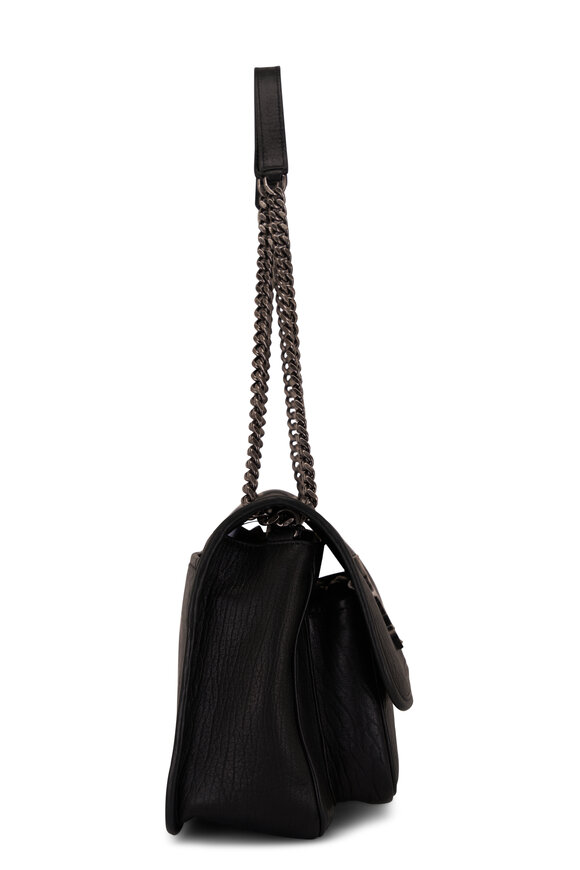 Saint Laurent - Medium Niki Black Leather Shoulder Bag