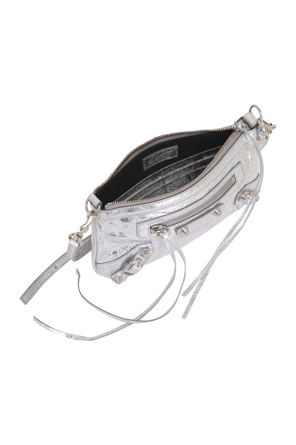 Balenciaga Le City Silver Pouch - view 7