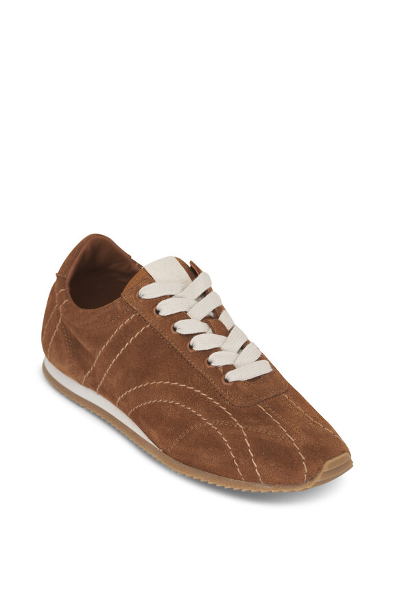 Totême Flex Copper Suede Sneaker