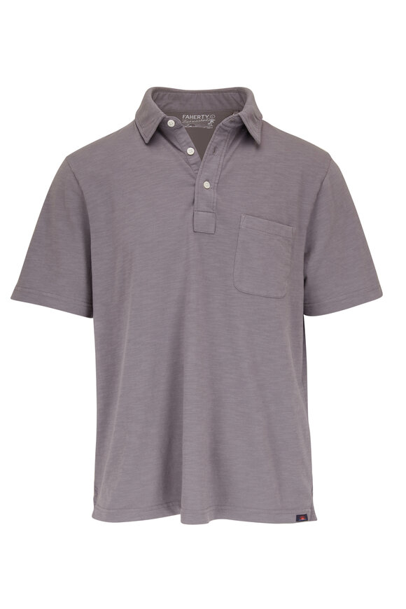 Faherty Brand - Storm Blue Sunwashed Polo 