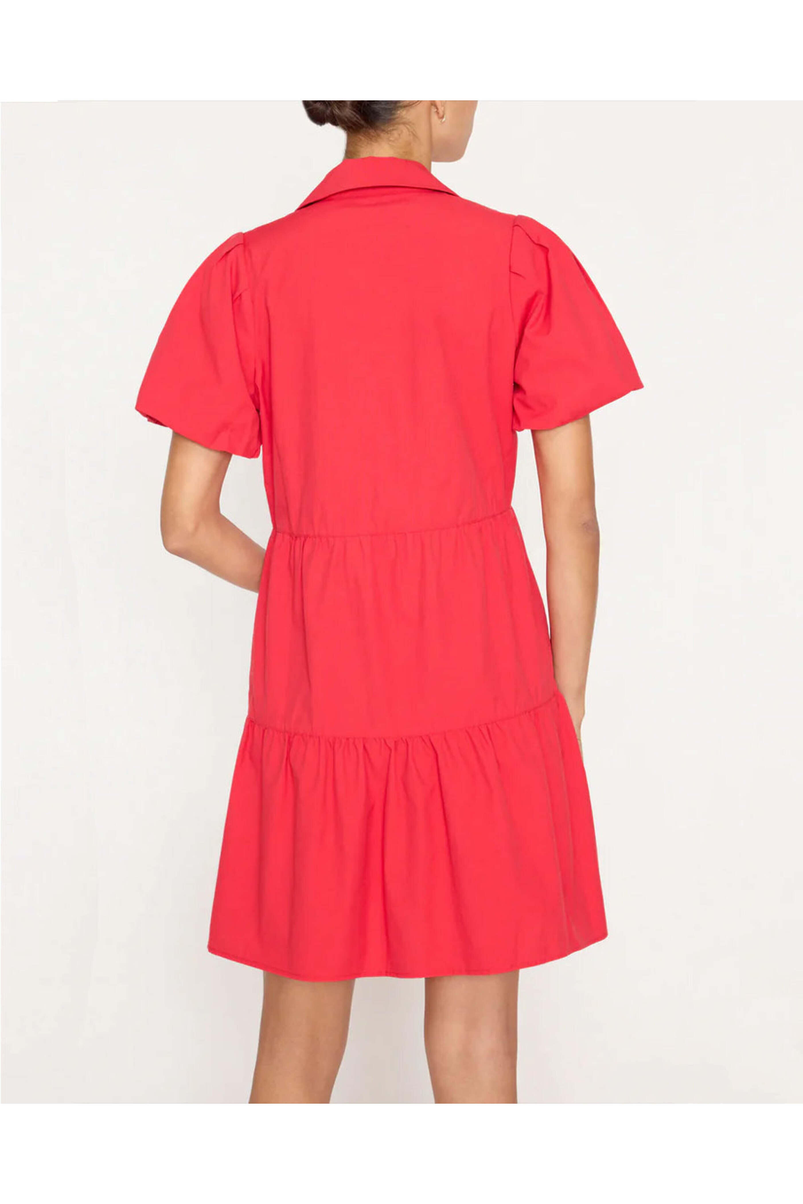 Brochu Walker - Carmine Red Havana Mini Dress | Mitchell Stores
