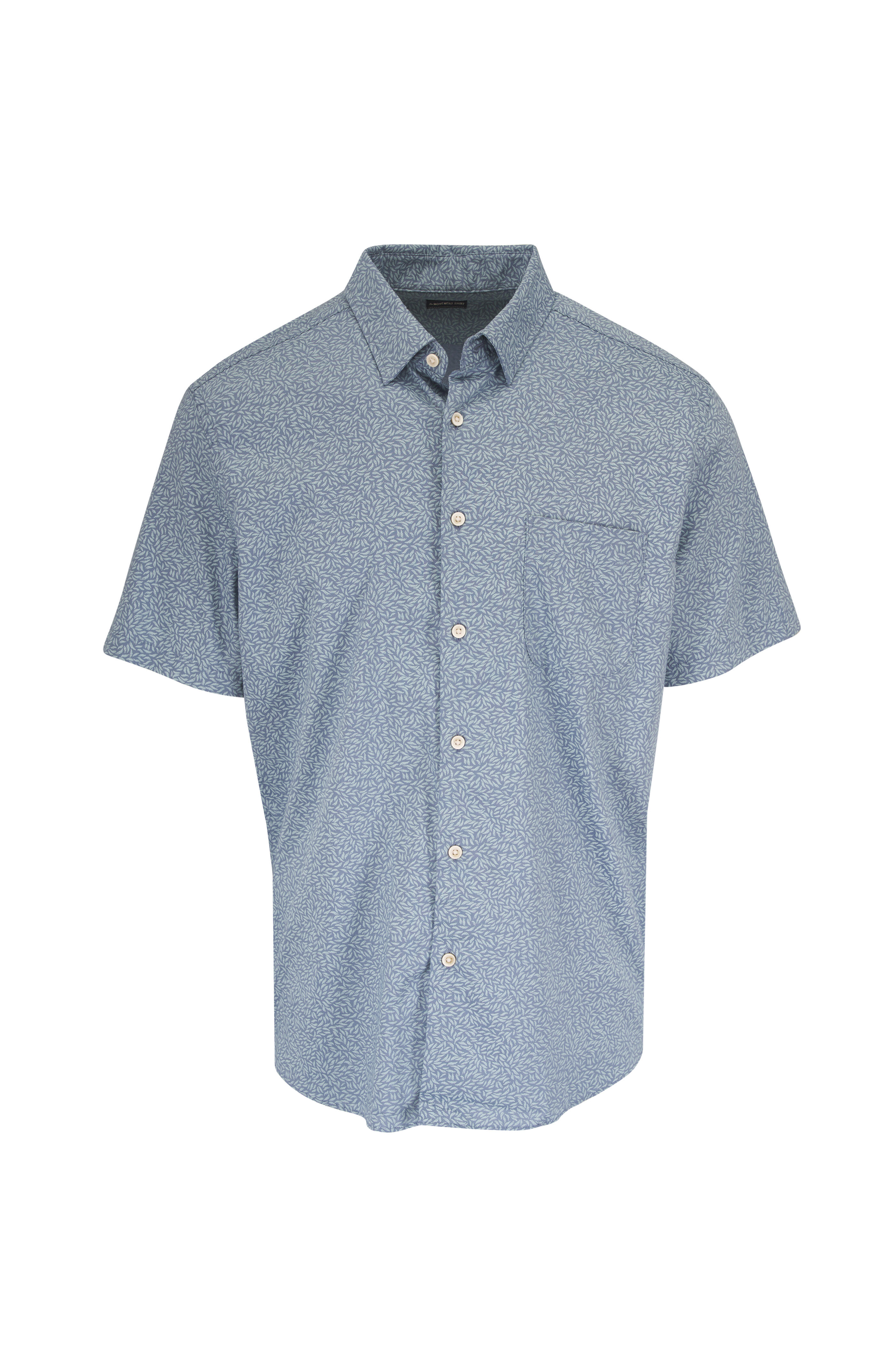 Faherty Brand - Movement™ Monterey Teal Grove Foliage Sport Shirt