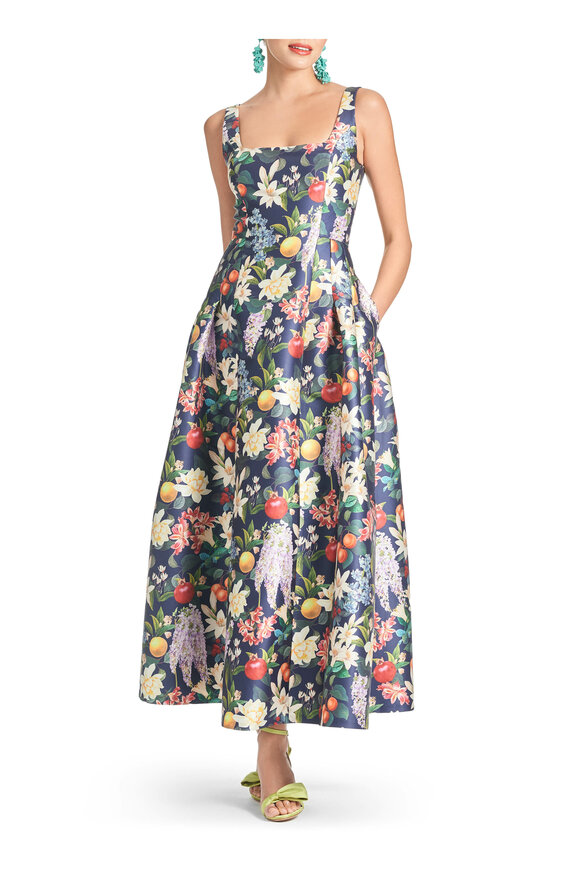 Sachin + Babi - Mia Alto Giardino Floral Print Gown