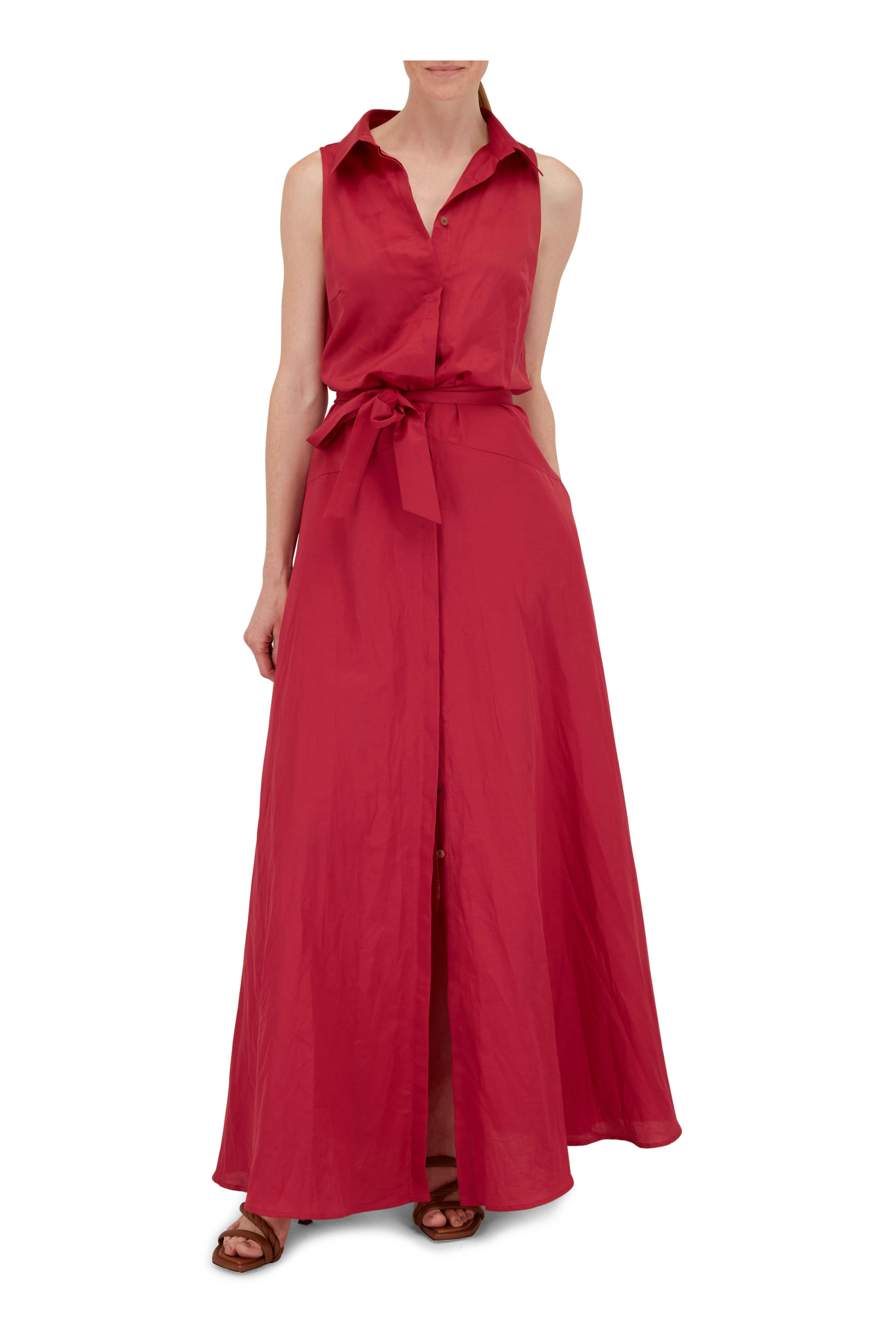 Jimmy Choo - Diosa Tan Leather Braided Sandal, 50mm