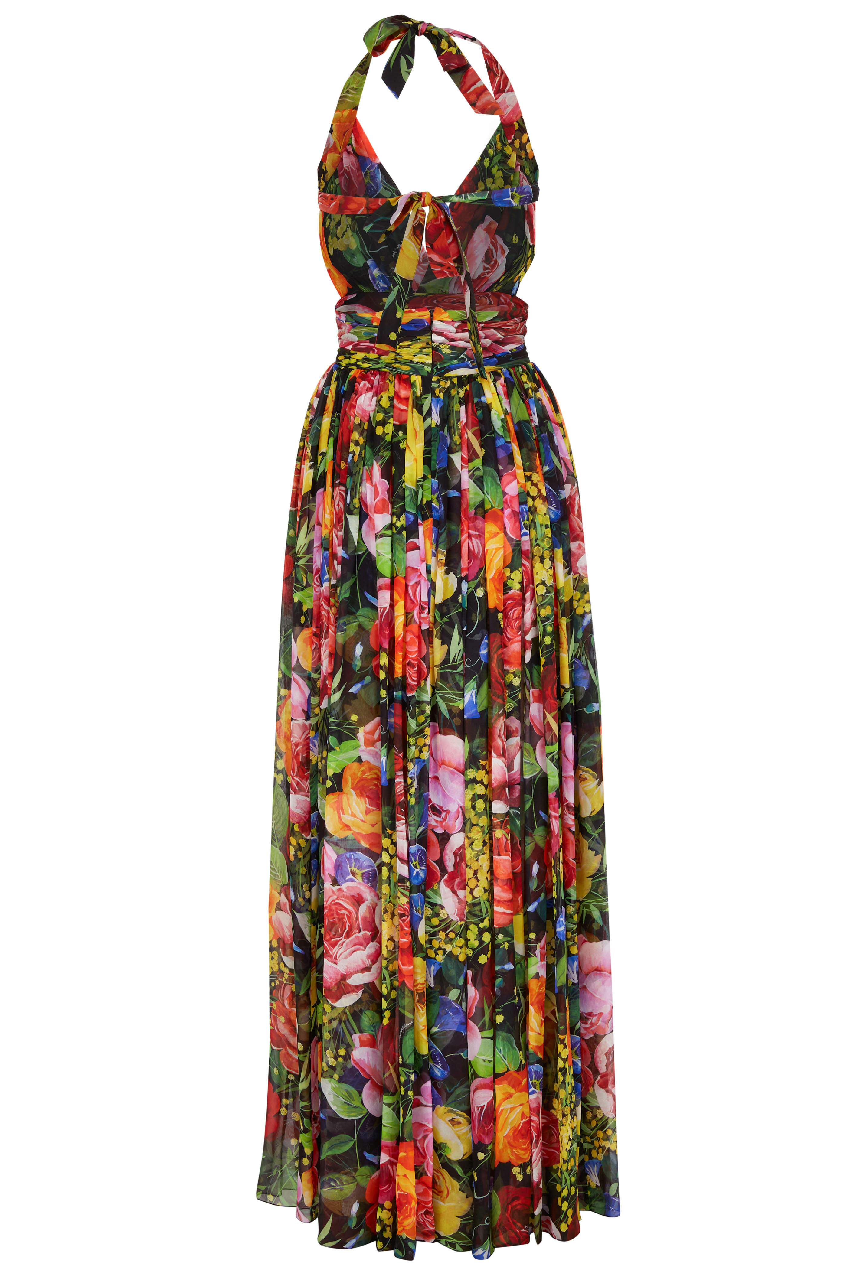 Dolce & Gabbana - All Over Floral Chiffon Gown | Mitchell Stores