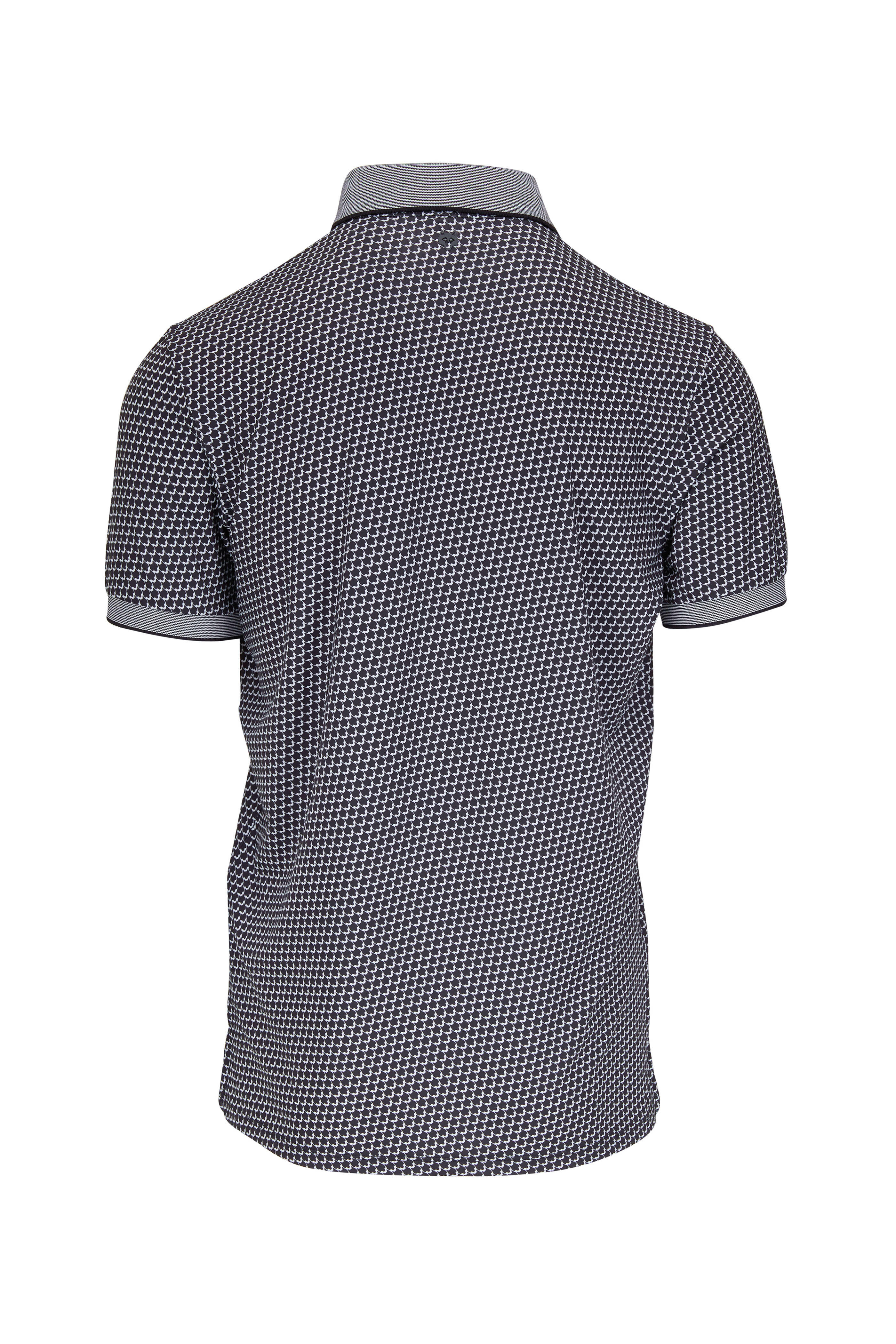 Shopherd - Ribbed Knit Polo Shirt