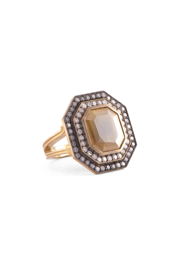 Sylva & Cie - Rough Cut Diamond Ring