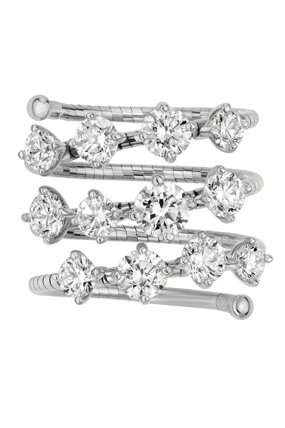 Mattia Cielo Rugiada Wrap Diamond Ring