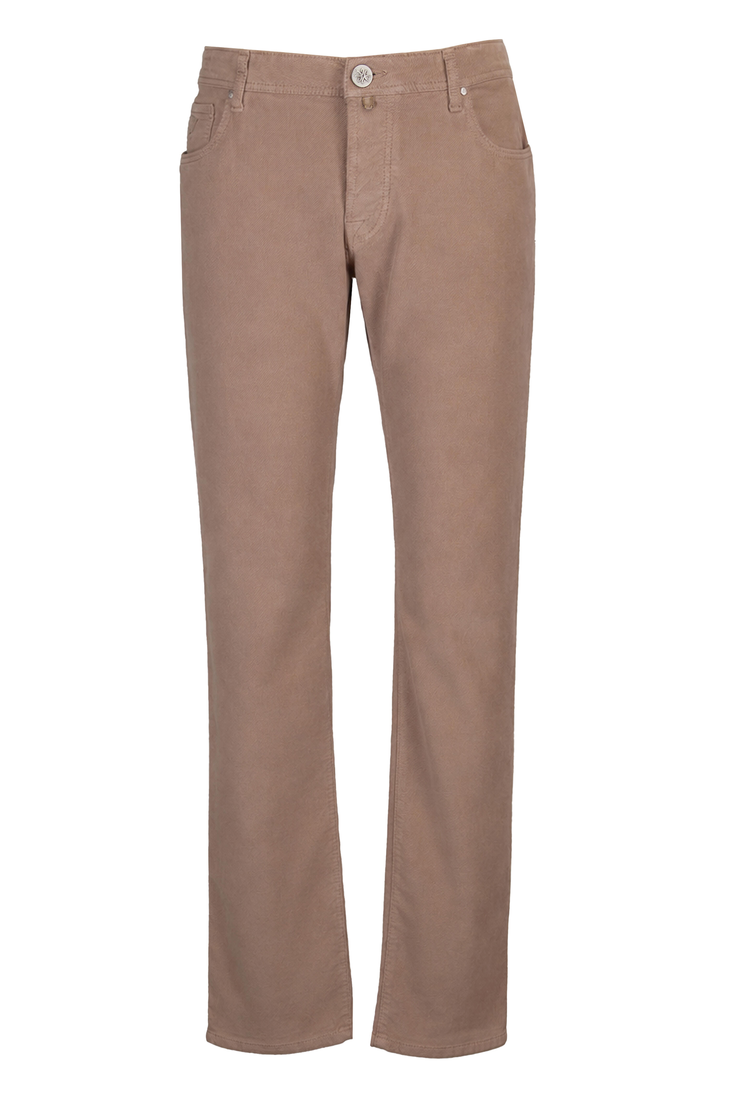 Jacob Cohen - Bard Elephant Gray Diagonal Corduroy Pant - view 1