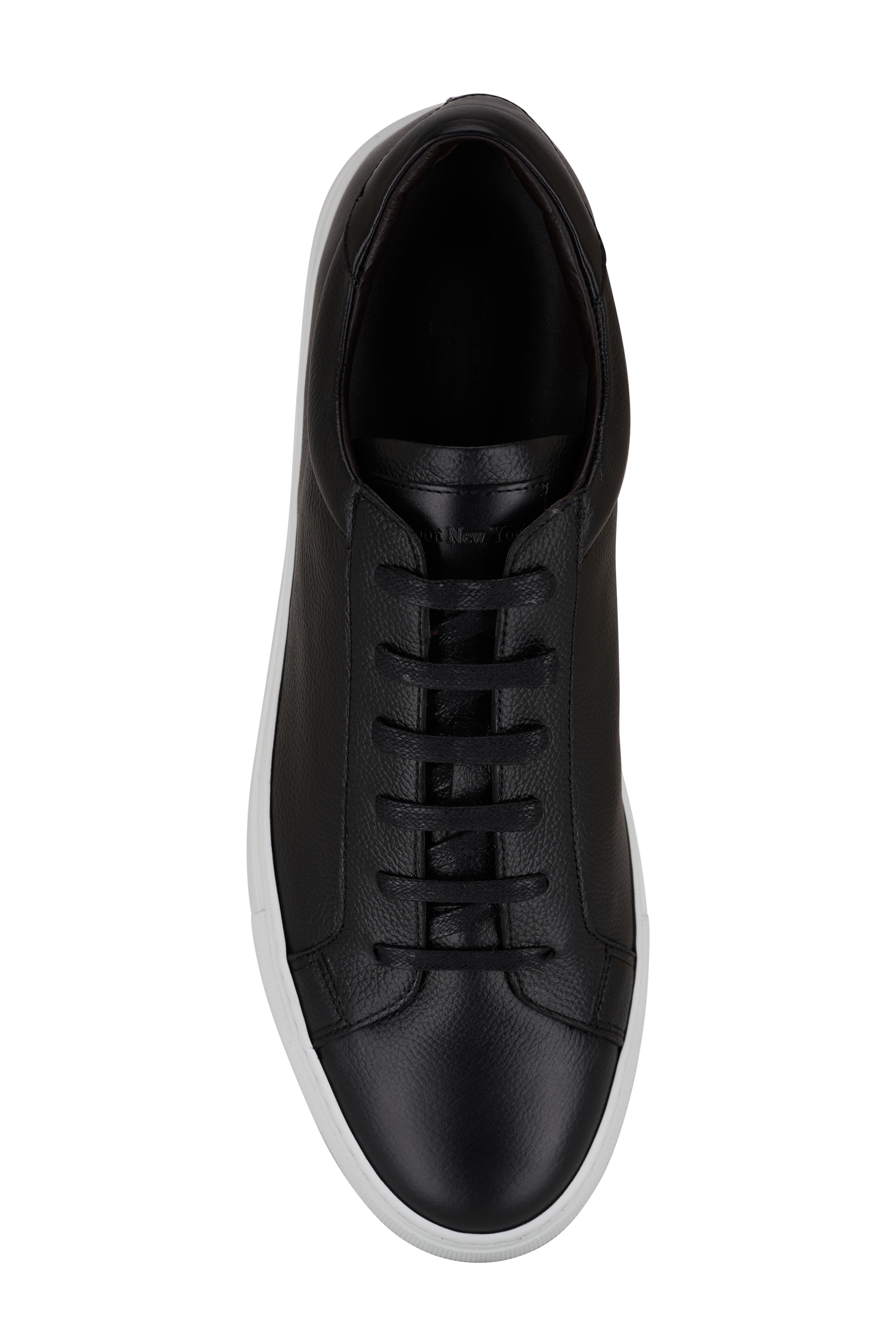 To Boot New York - Sierra Panama Black Leather Sneaker