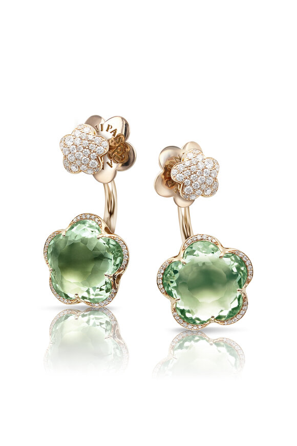 Pasquale Bruni 18k Rose Gold Bon Ton Earrings