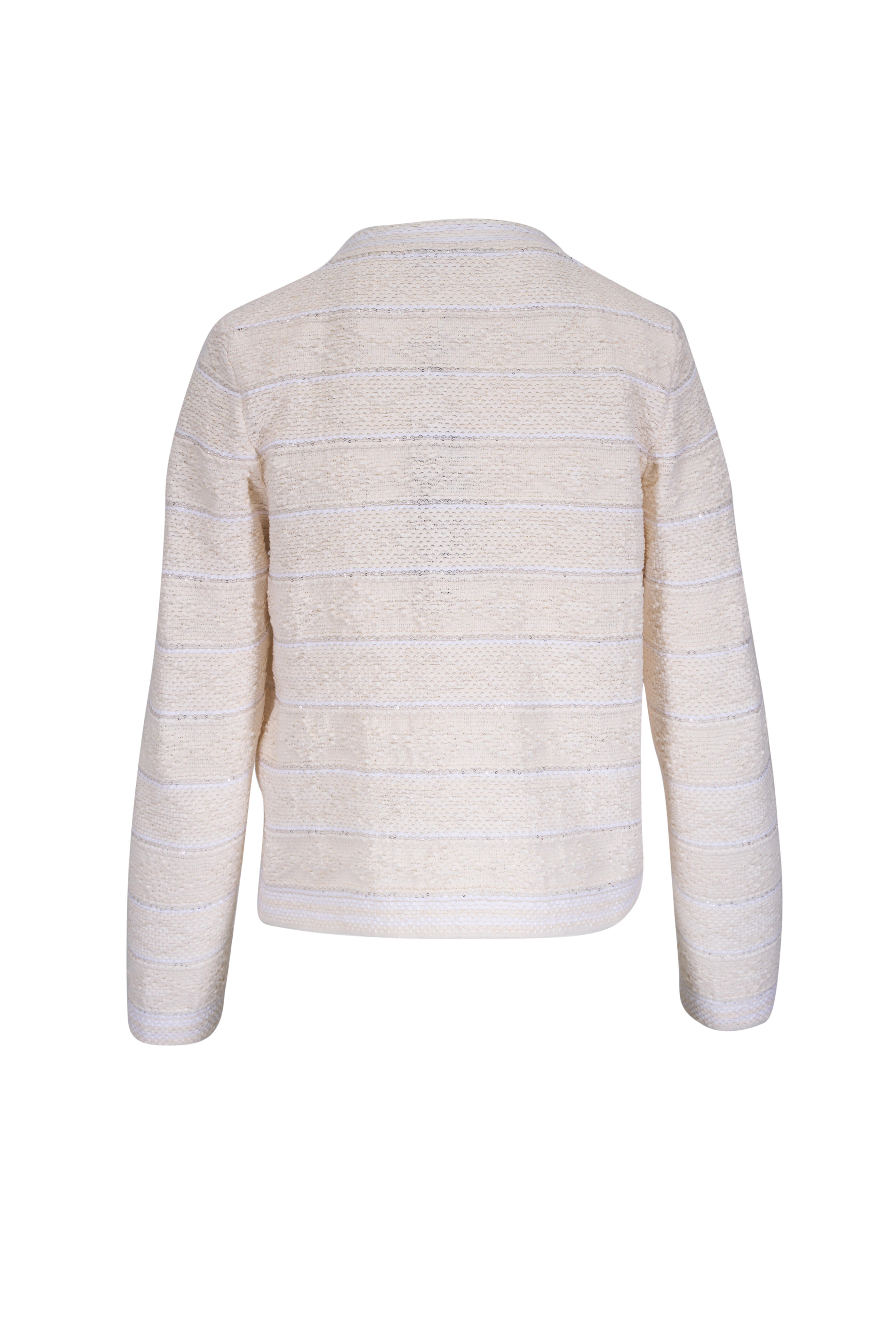 D.Exterior - Trame Eco Daino Ivory Jacket
