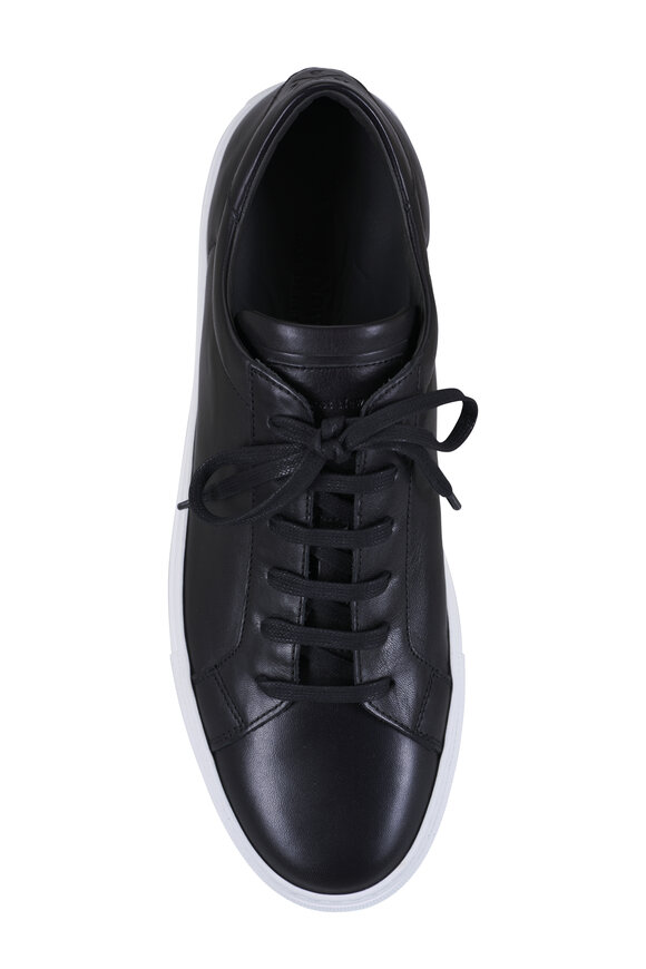 To Boot New York Pescara Black Leather Low Top Sneaker - view 4