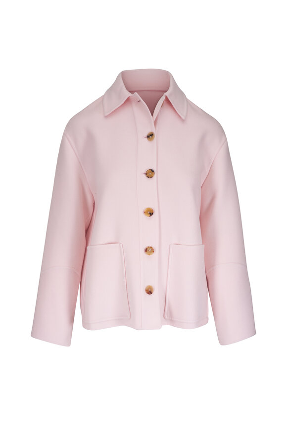 Loro Piana Gatlin Rose Cashmere Blouson Coat