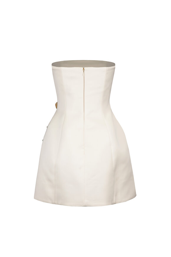 Leo Lin Roselle Snapdragon Embroidered Bustier Mini Dress - view 2