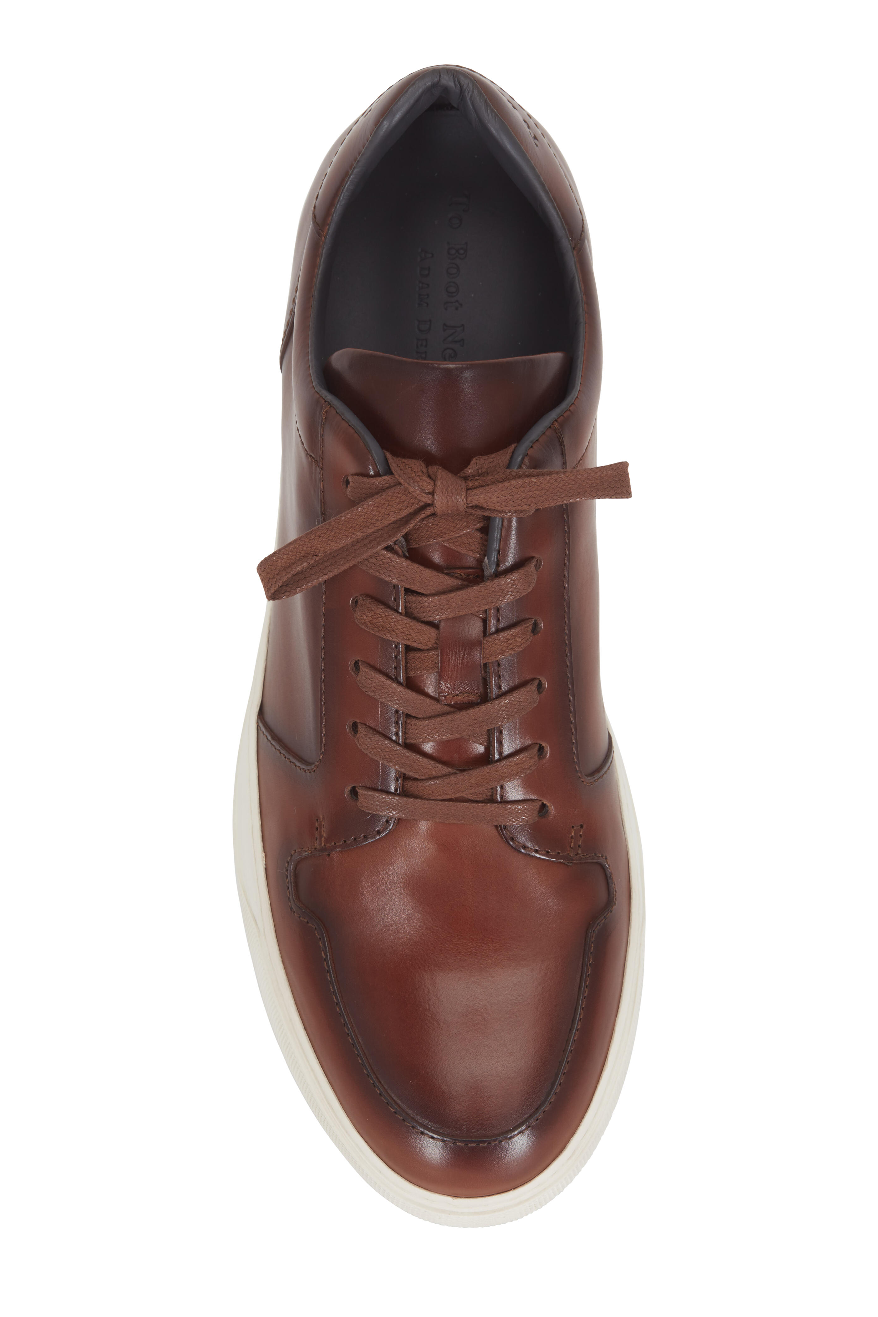 To Boot New York - Munich Burnished Tan Leather Sneaker
