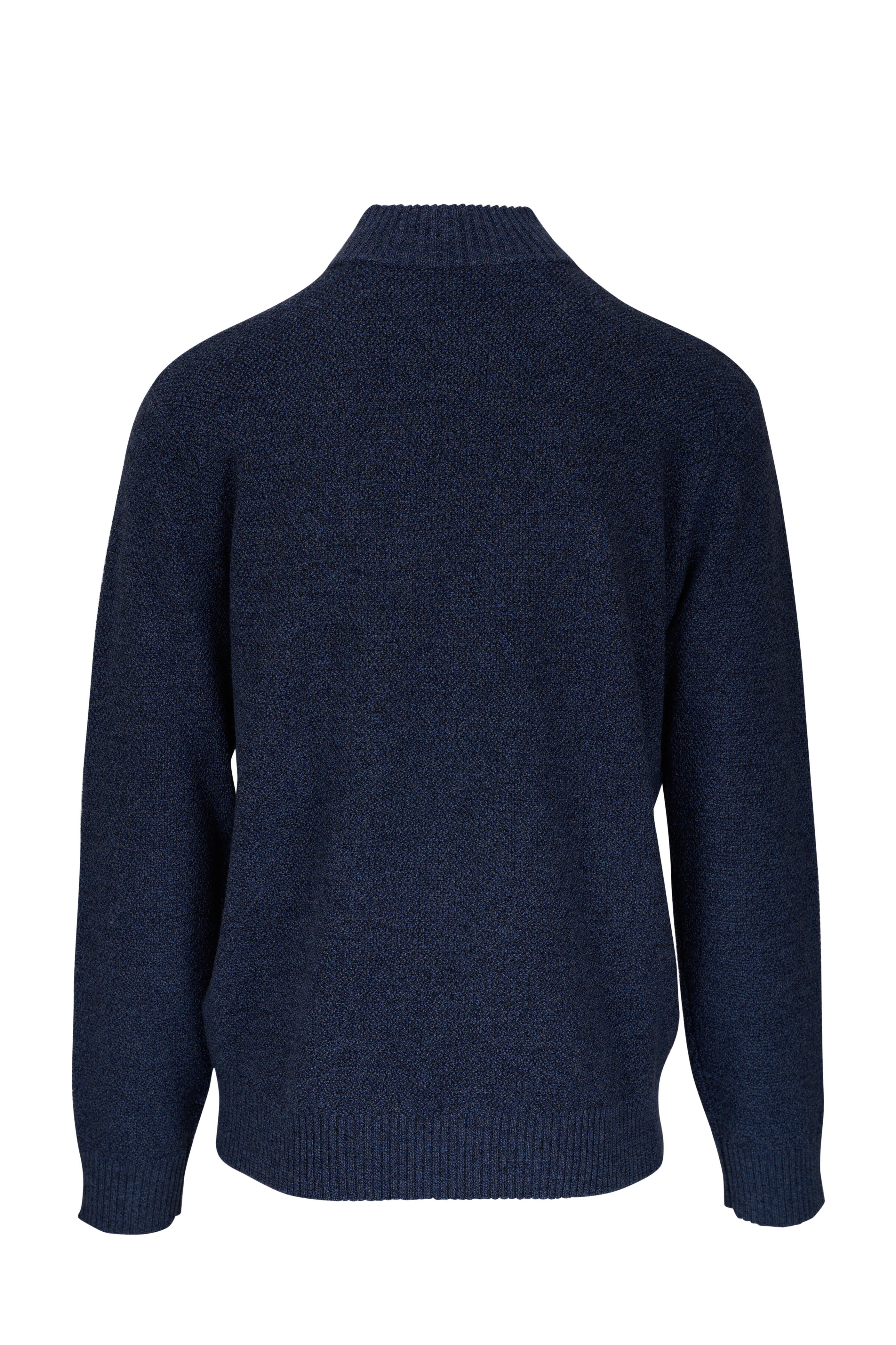 Peter Millar - Richland Indigo Merino Wool Cardigan