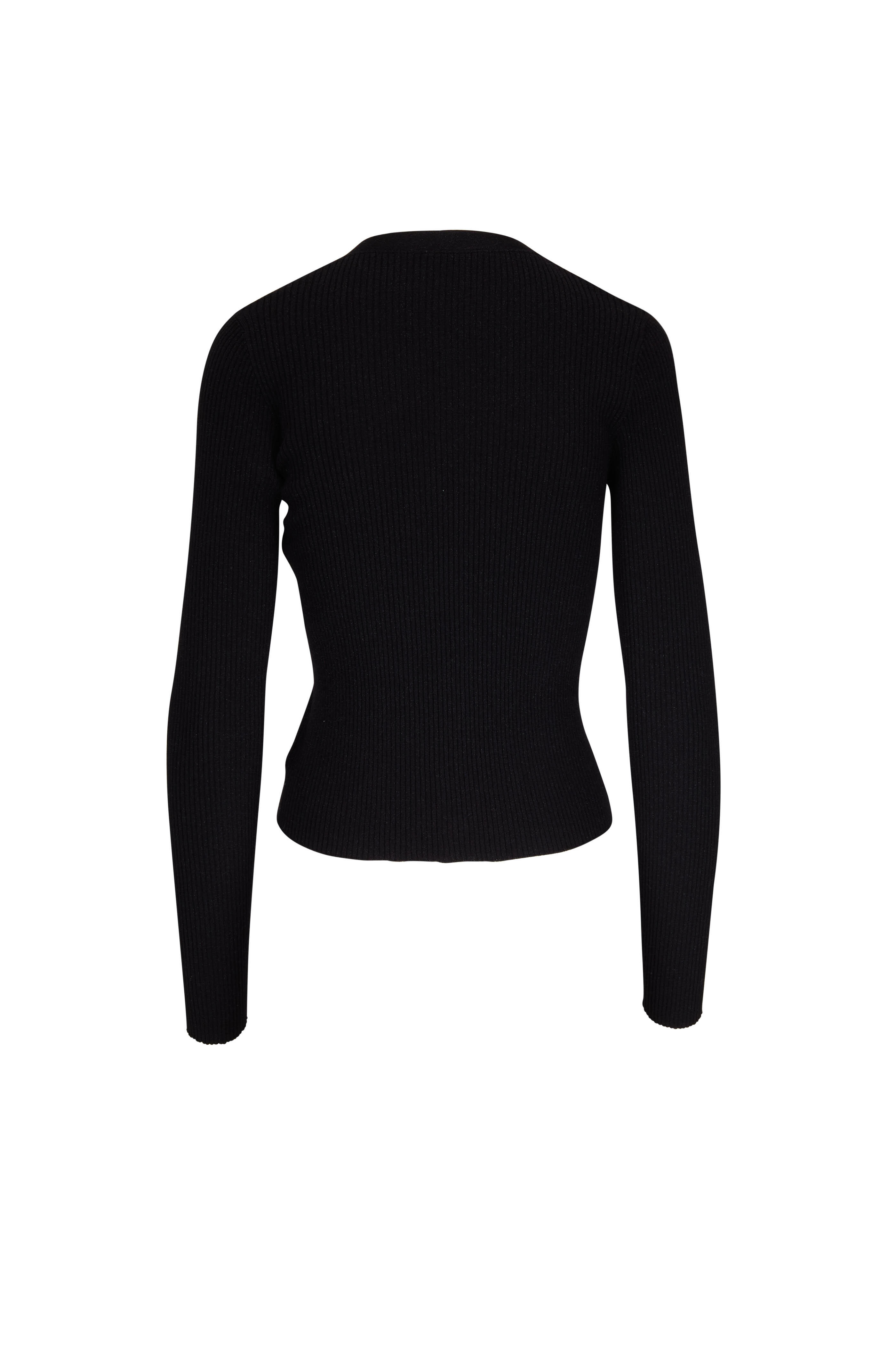 アウターその他 BRUNELLO CUCINELLI LUREX CARDIGAN Brunello Cucinelli - Black Lurex Cardigan | Mitchell Stores