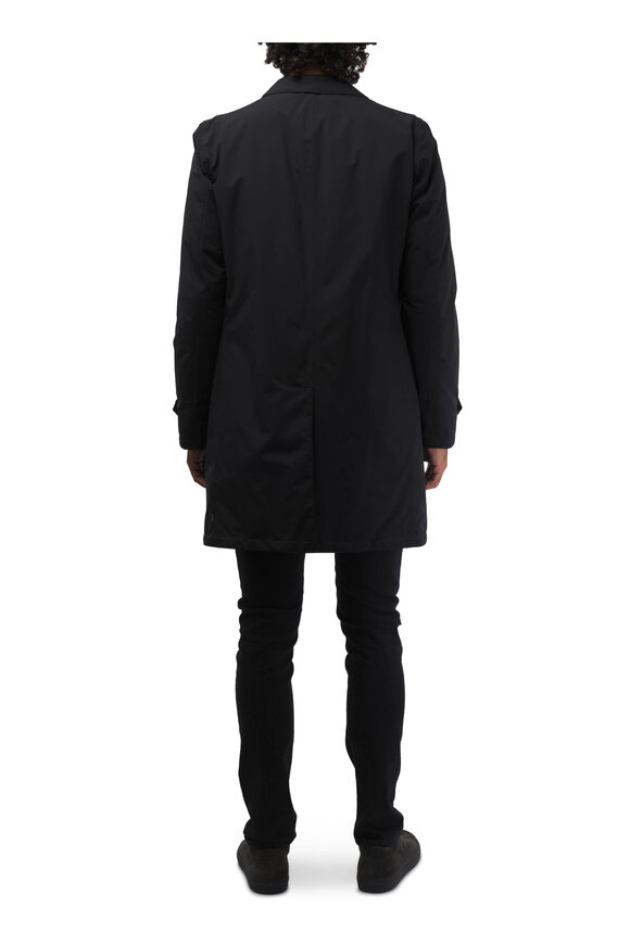 Herno - Laminar Black Gore-Tex Trench 