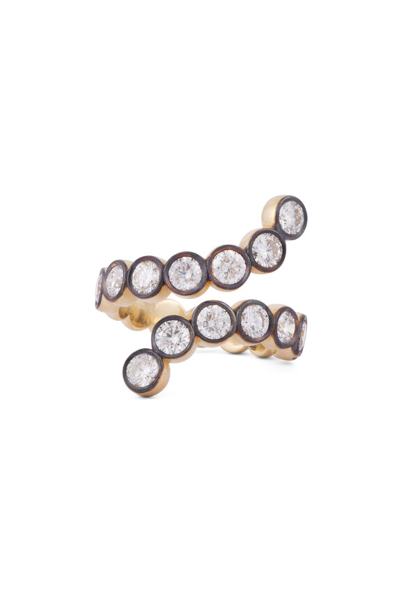 Sylva & Cie 18k Yellow Gold Diamond Ring - view 1